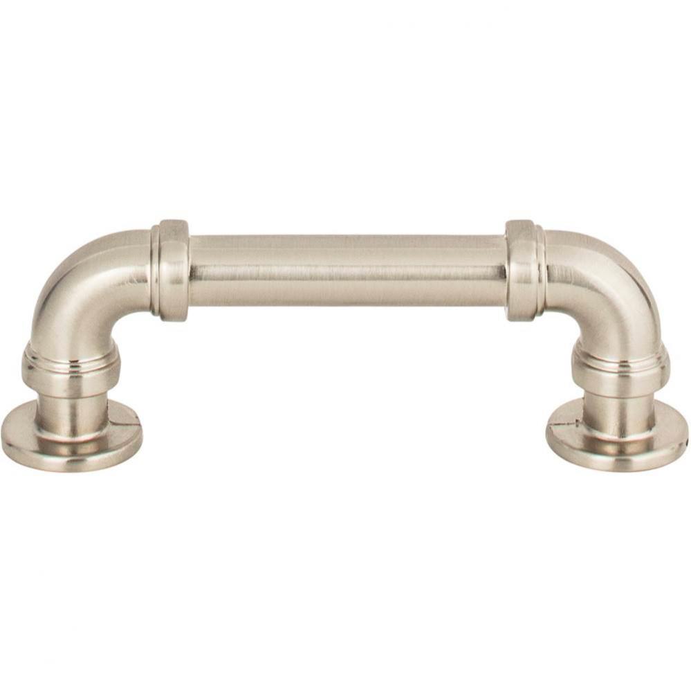 Steam Punk Pull 3 Inch (c-c) Brushed Nickel