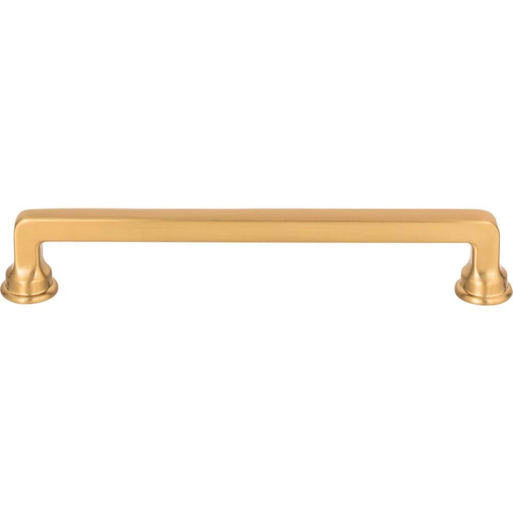 Oskar Pull 6 5/16 Inch (c-c) Warm Brass