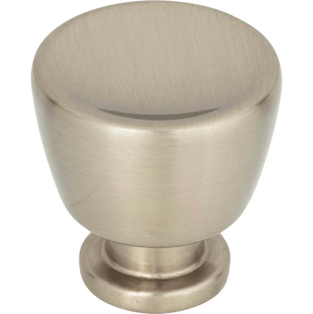 Conga Knob 1 1/8 inch Brushed Nickel