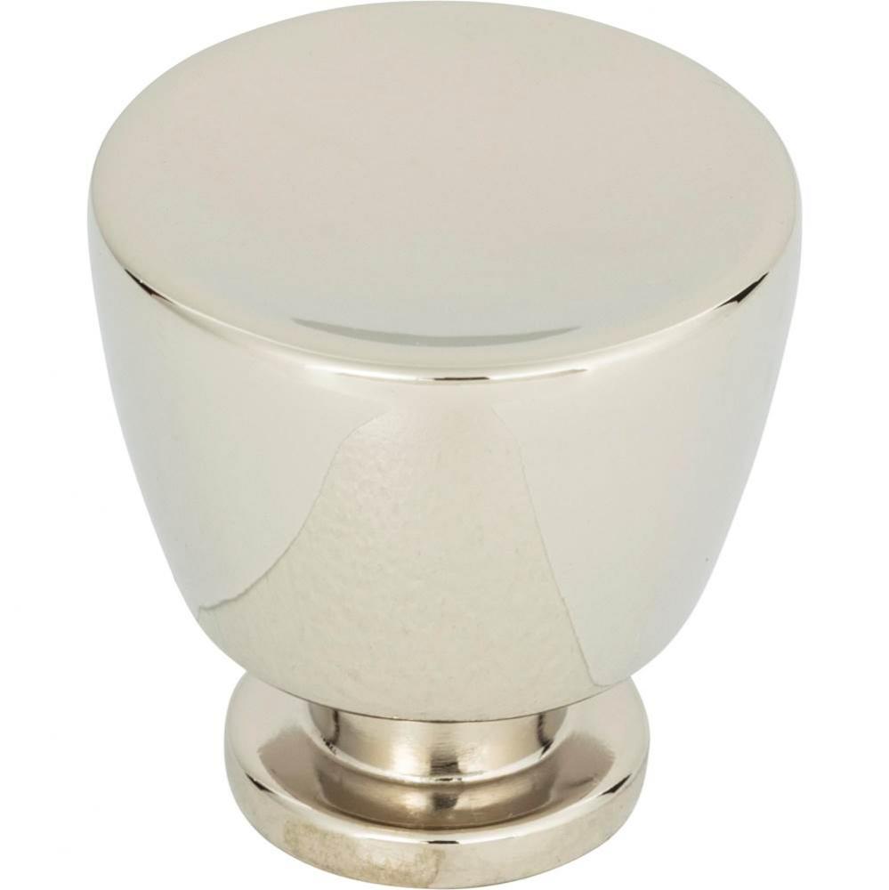 Conga Knob 1 1/4 inch Polished Nickel