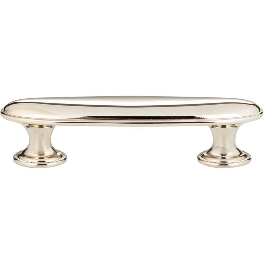 Austen Oval Pull 3 Inch (c-c) Polished Nickel