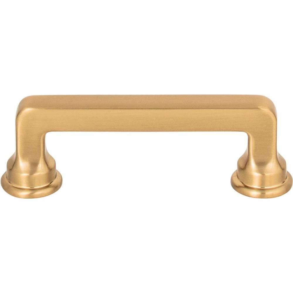 Oskar Pull 3 Inch (c-c) Warm Brass