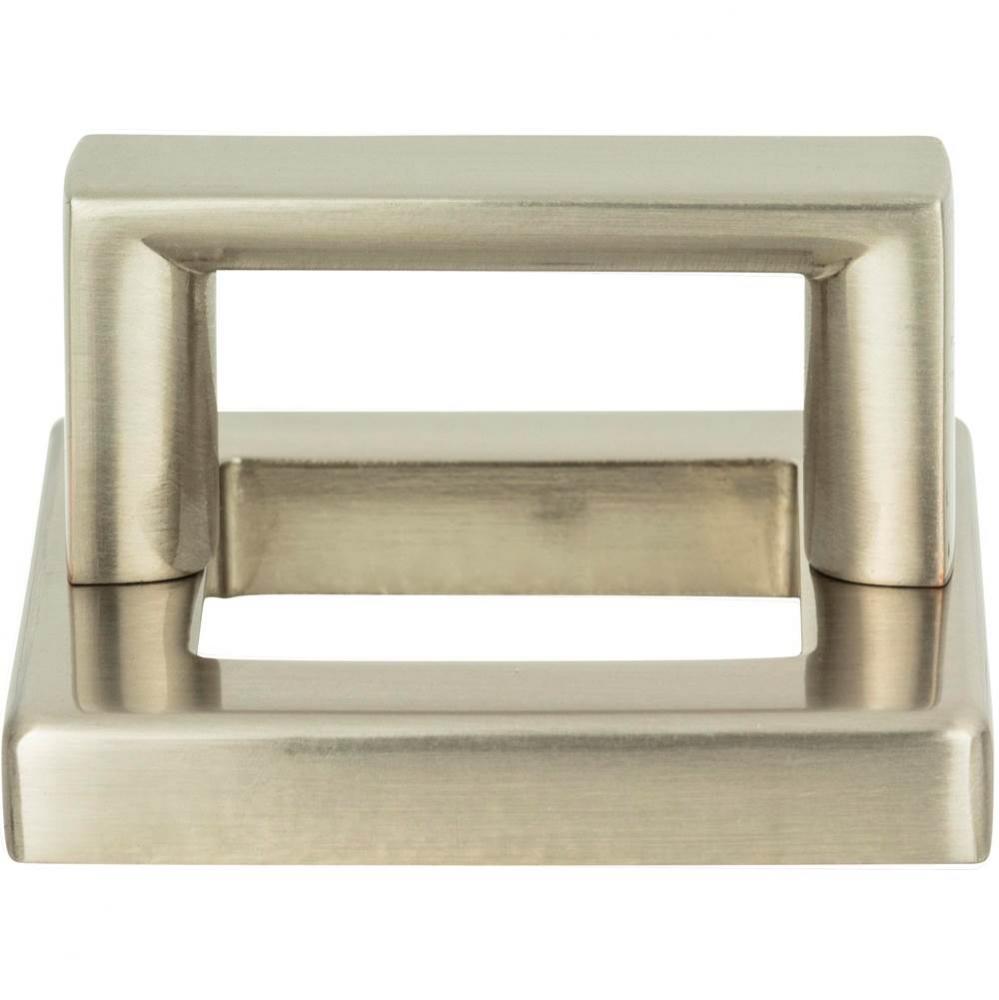 Tableau Square Base and Top 1 7/16 Inch (c-c) Brushed Nickel