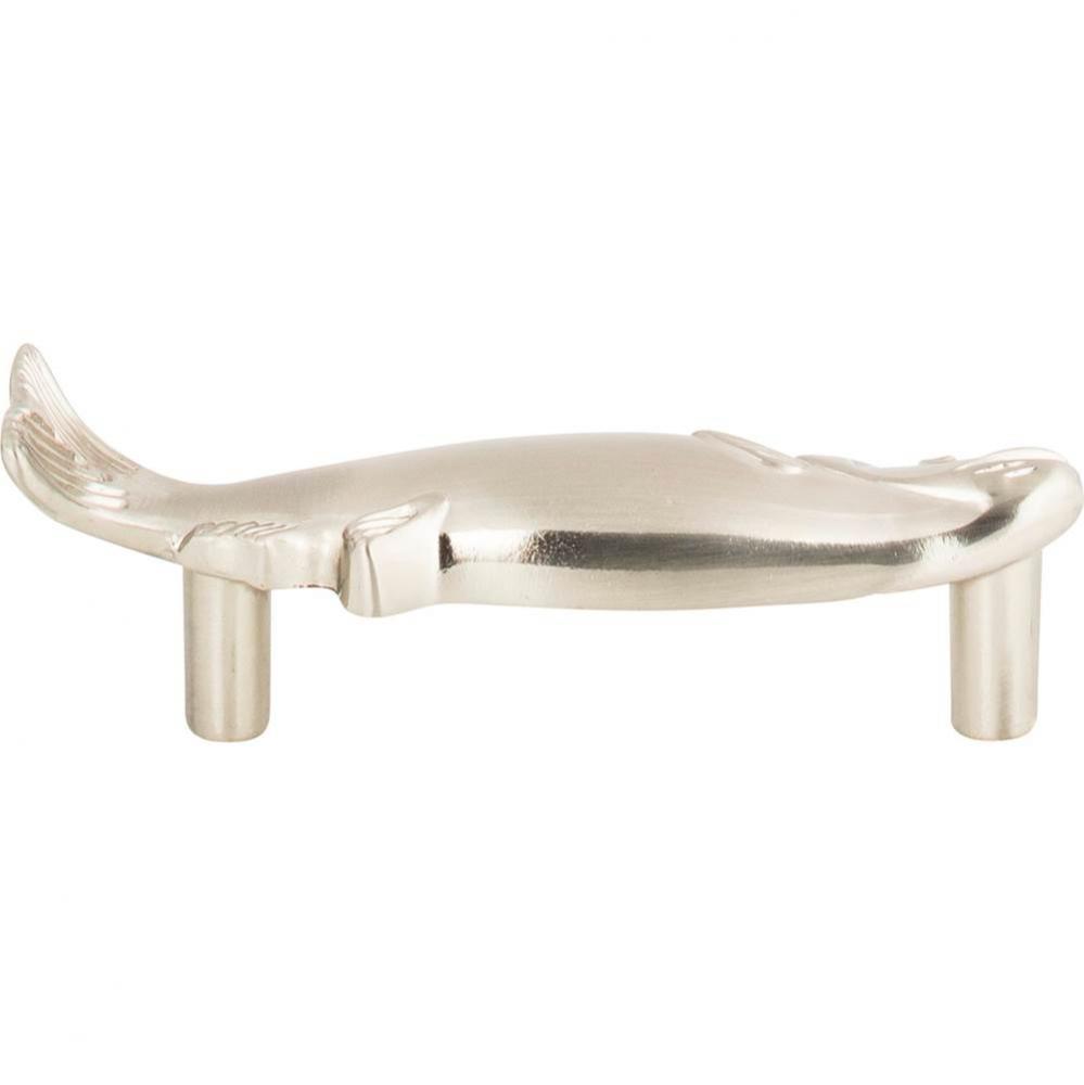 Fish Pull 3 Inch (c-c) Brushed Nickel