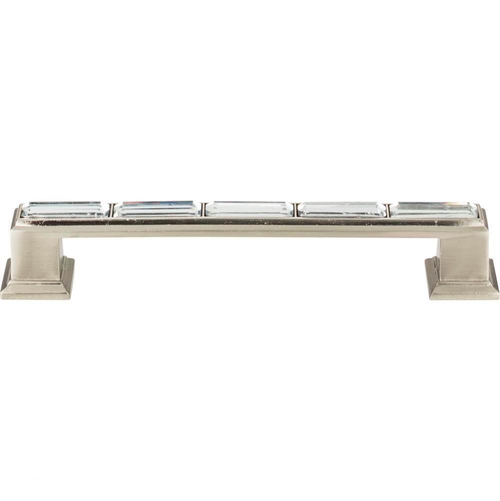 Legacy Crystal Pull 5 1/16 Inch (c-c) Brushed Nickel