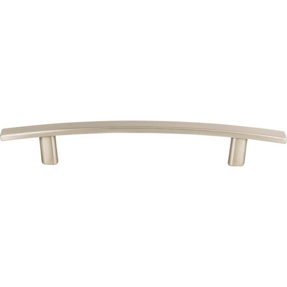 Curved Line Pull 5 1/16 Inch (c-c) Brushed Nickel