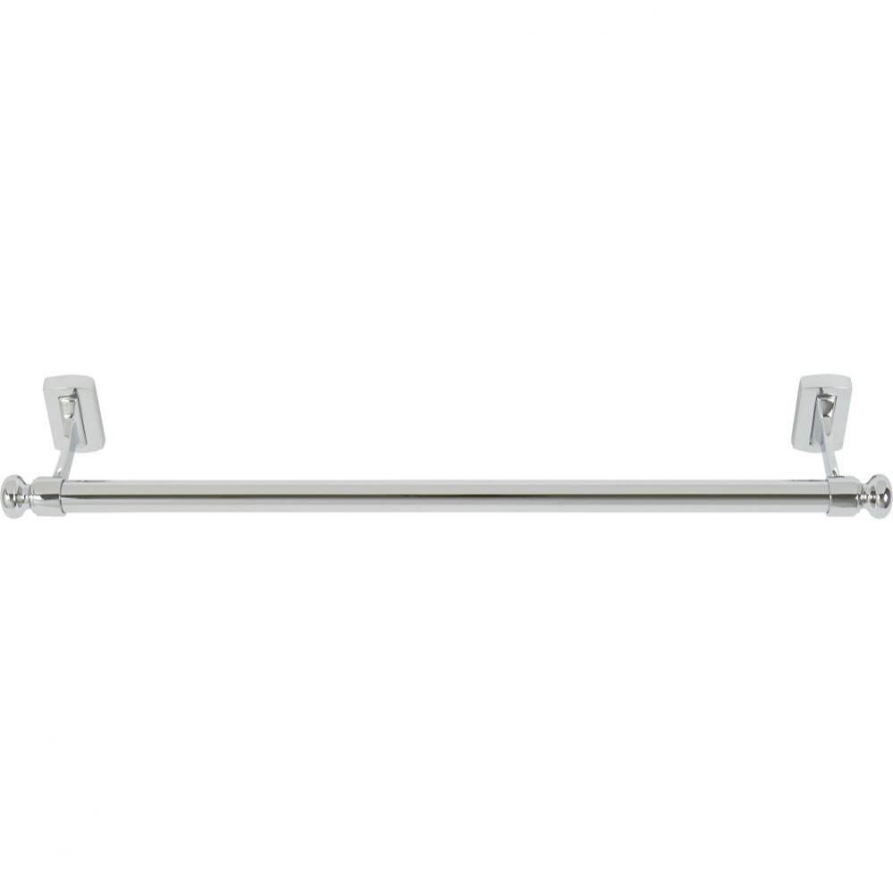 Legacy Bath Towel Bar 18 Inch Single Polished Chrome