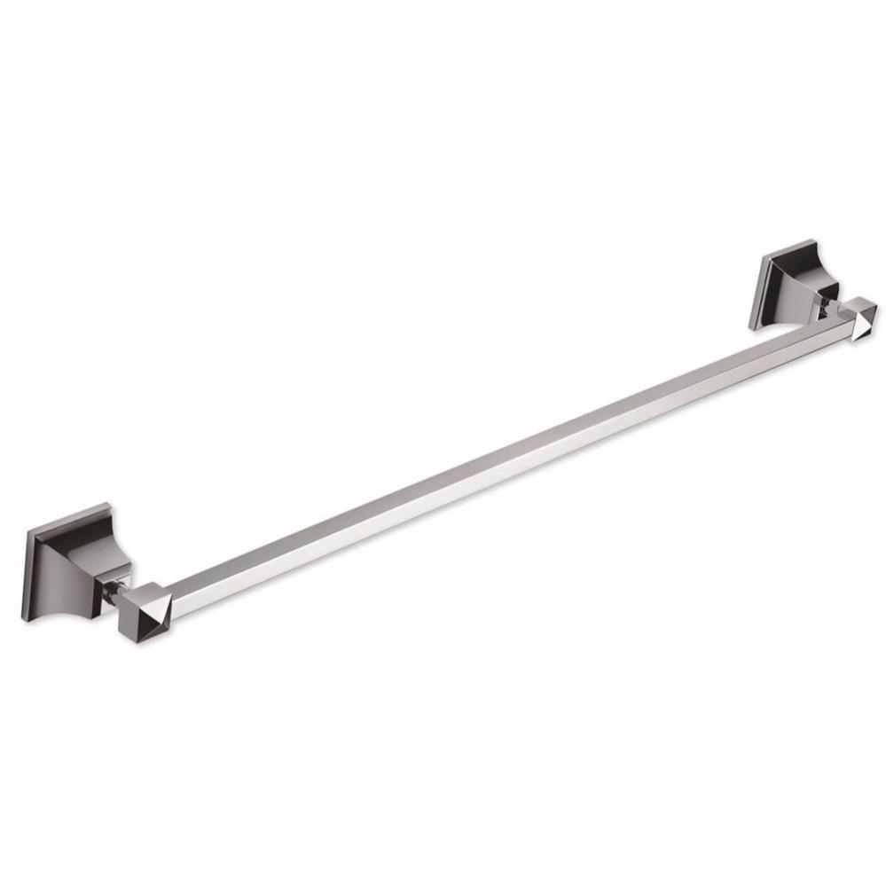 Gratitude Bath Towel Bar 24 Inch Single Polished Chrome