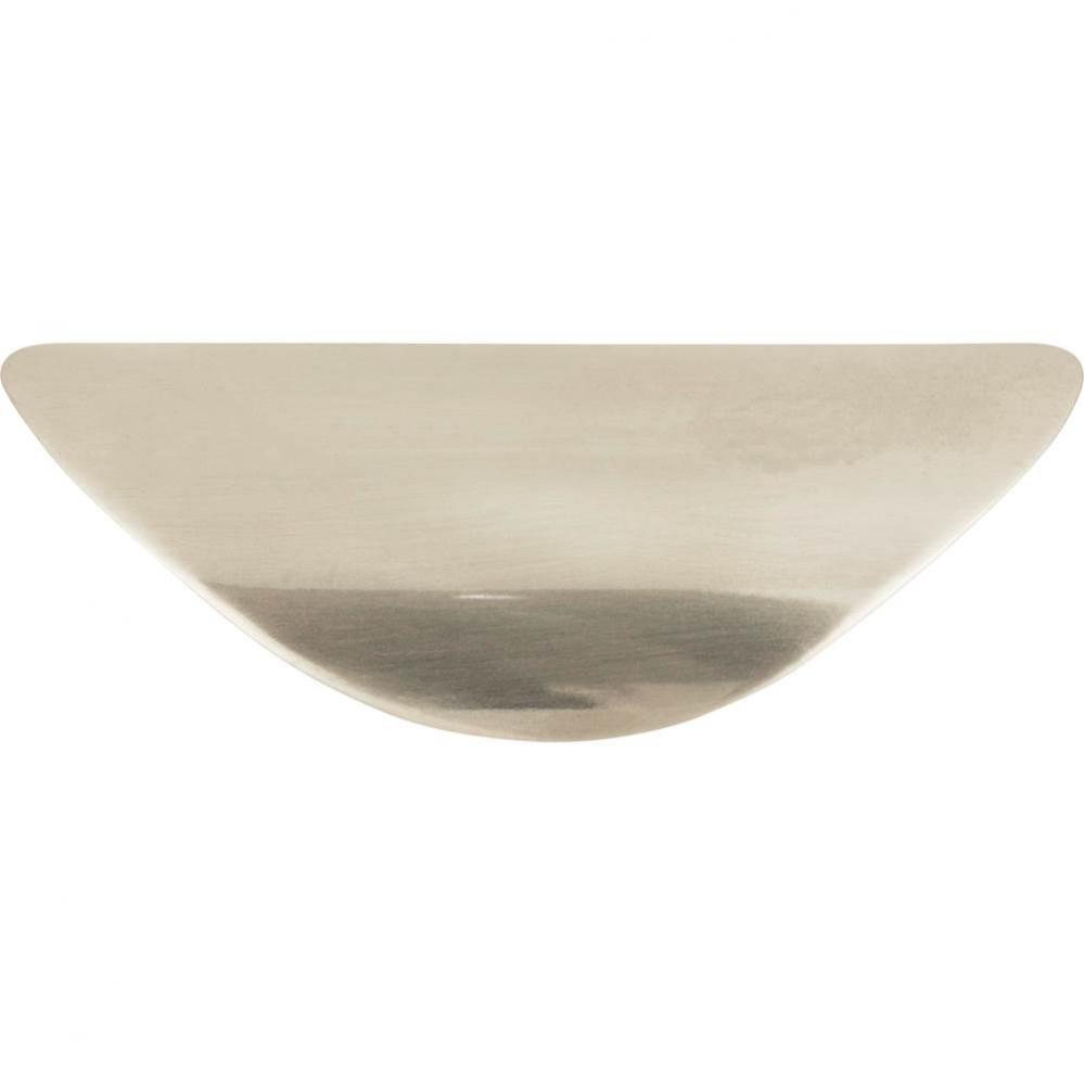 Solara Cup Pull 1 1/4 Inch (c-c) Brushed Nickel