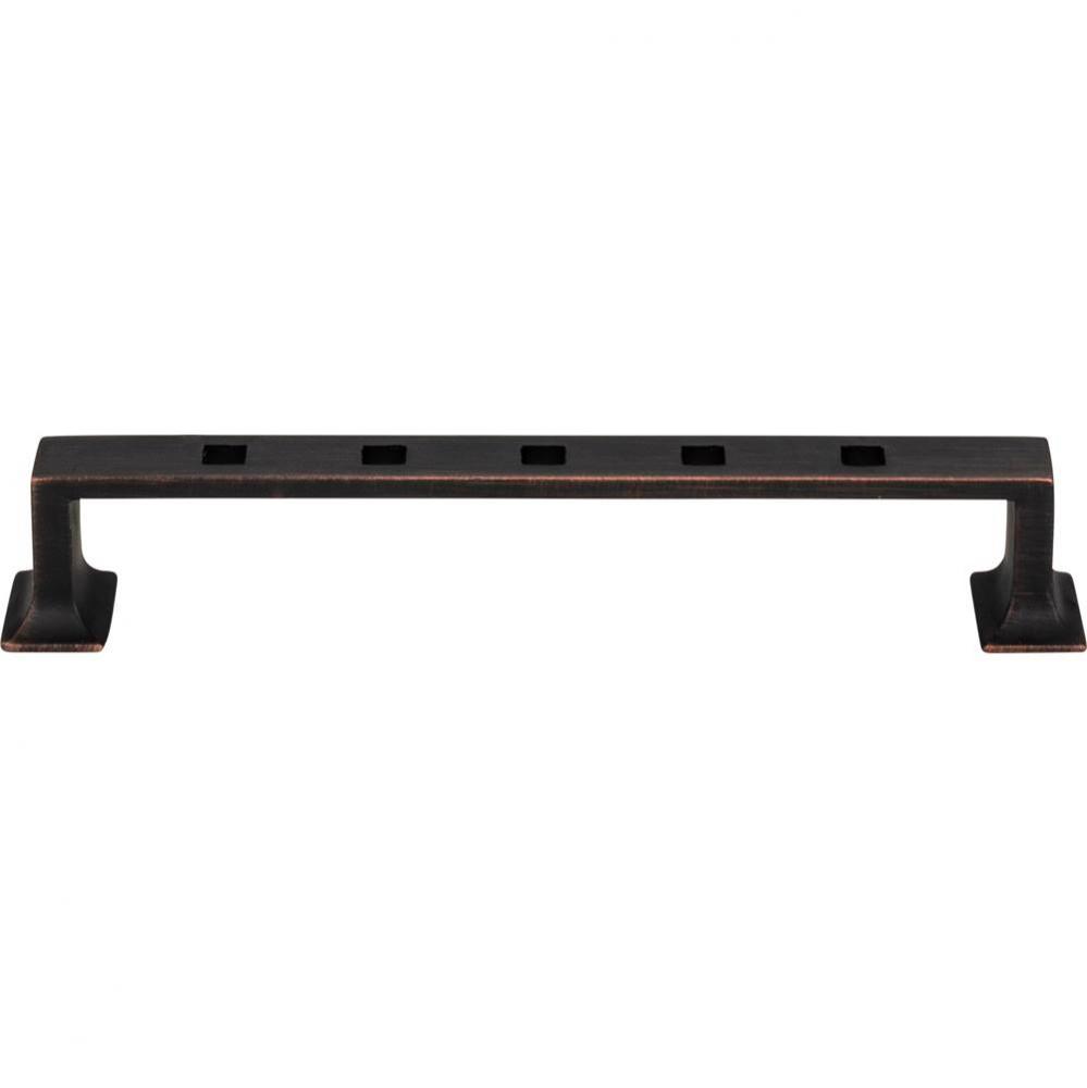 Modern Craftsman Pull 5 1/2 Inch (c-c) Venetian Bronze