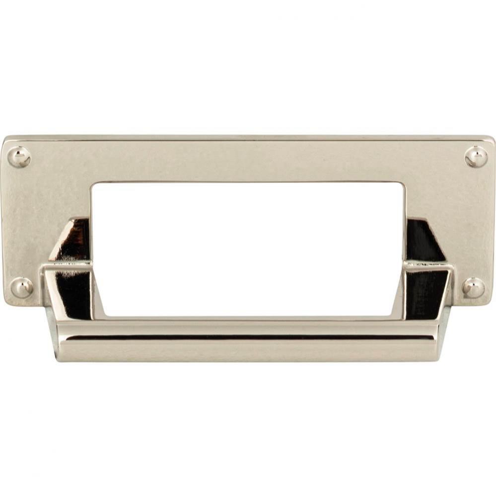 Bradbury Cup Pull 3 Inch (c-c) Polished Nickel