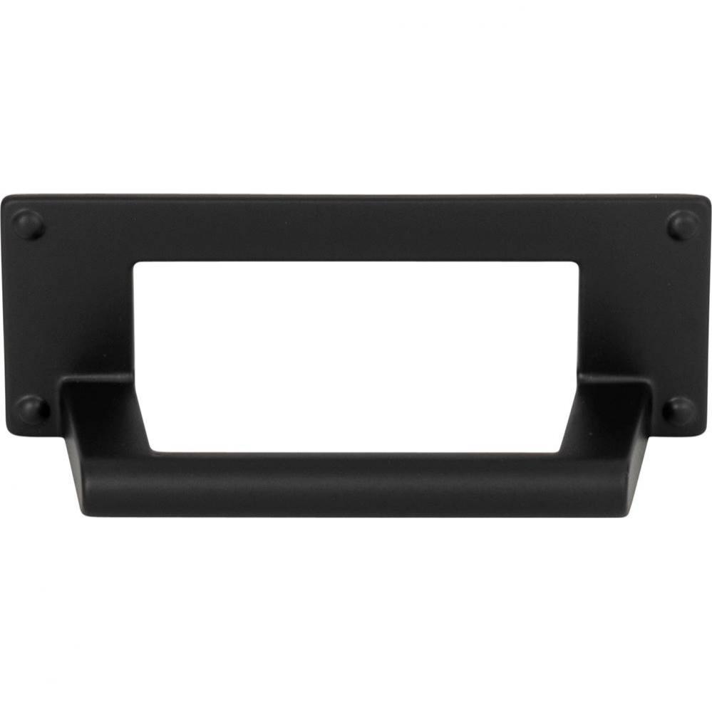 Bradbury Cup Pull 3 Inch (c-c) Matte Black