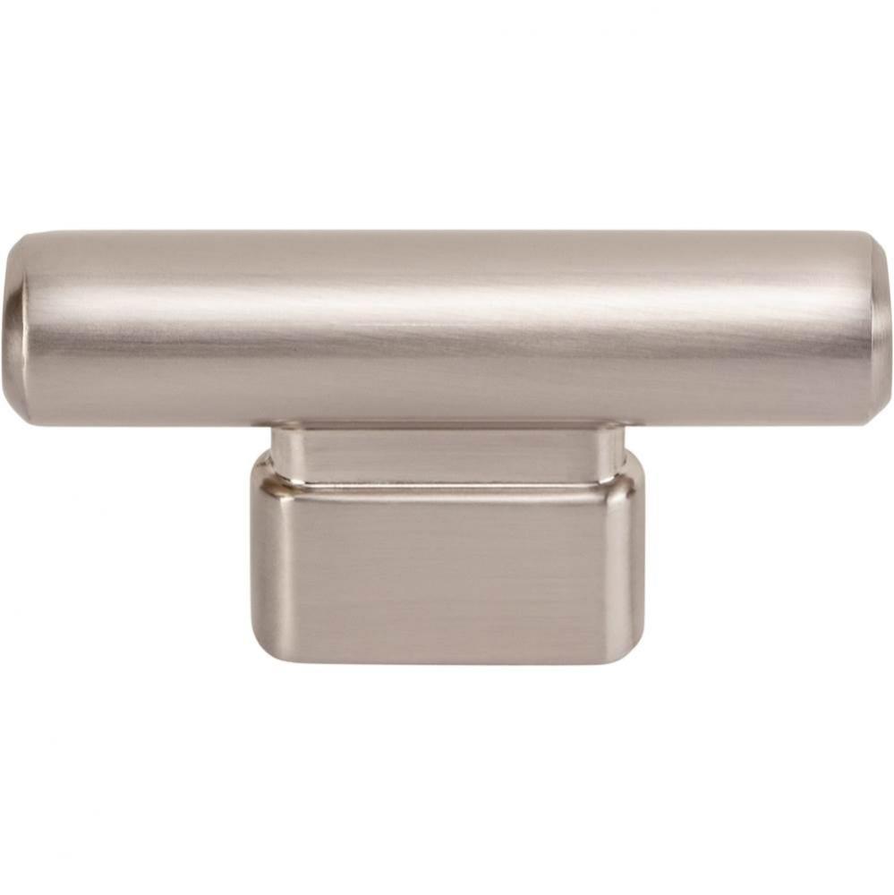 Holloway T-Knob 2 1/2 Inch Brushed Nickel