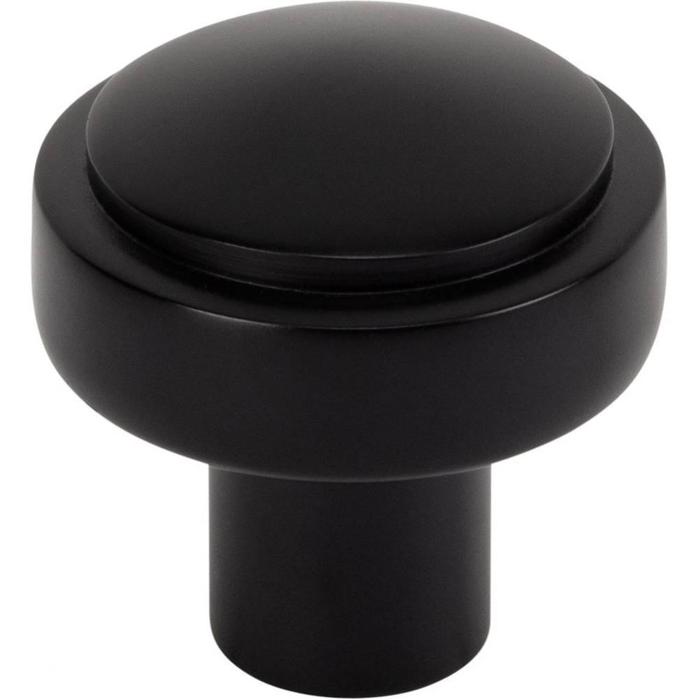 Kayden Knob 1 1/4 Inch Matte Black