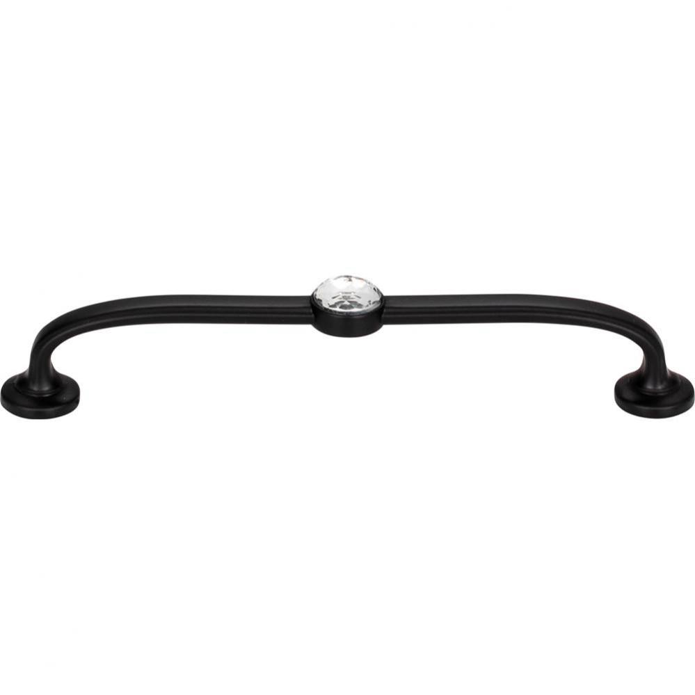 Legacy Crystal Bracelet Pull 5 1/16 Inch (c-c) Matte Black