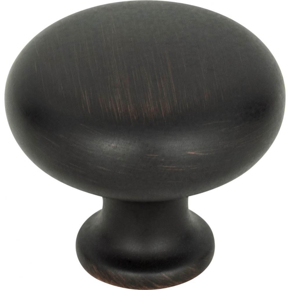 Round Knob 1 1/4 Inch Venetian Bronze