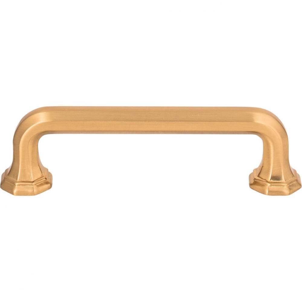 Elizabeth Pull 3 3/4 Inch (c-c) Warm Brass