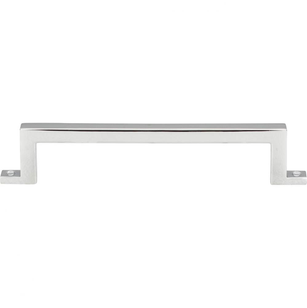Campaign Bar Pull 5 1/16 Inch (c-c) Polished Chrome