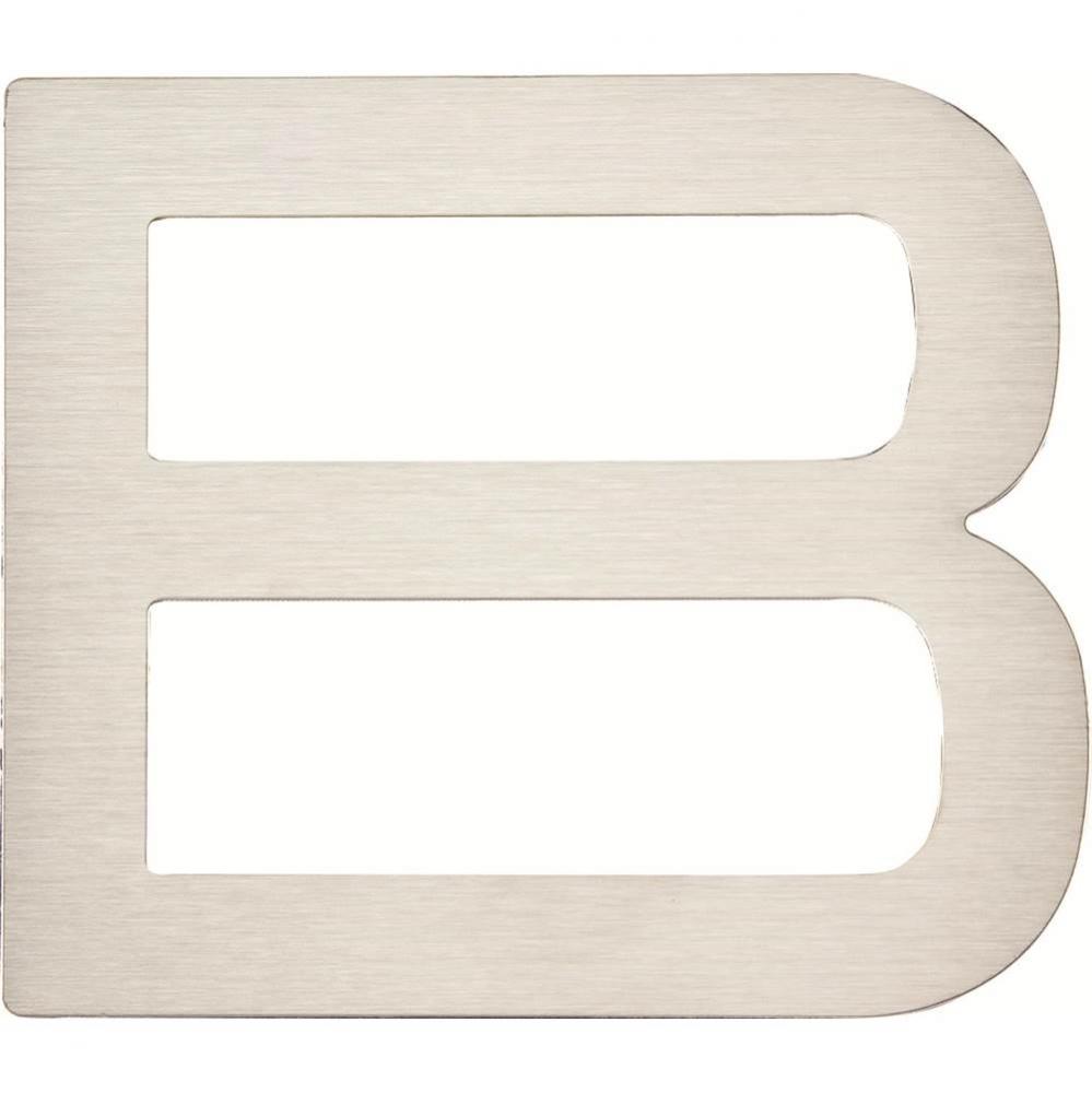Paragon Letter B  Stainless Steel