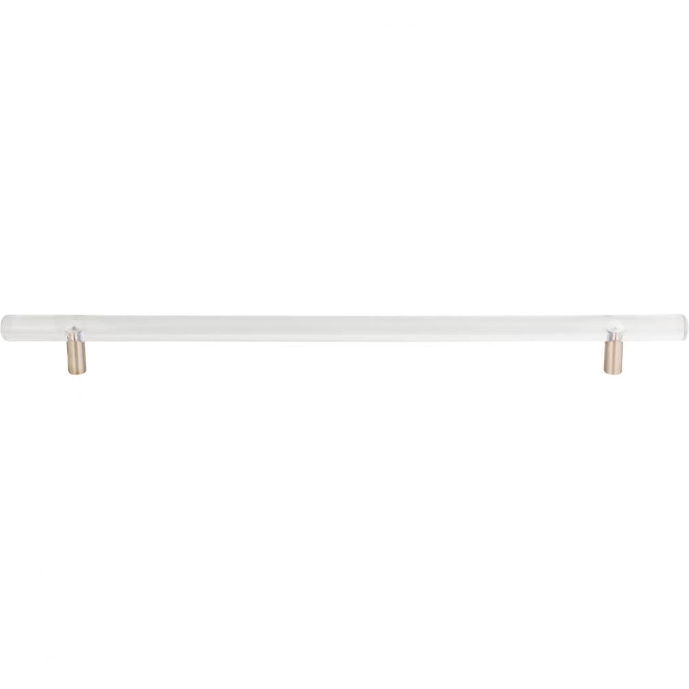 Optimism Rail Pull 11 5/16 Inch (c-c) Brushed Nickel