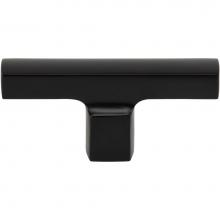 Atlas A521-BL - Reeves T-Knob 2 3/4 Inch Matte Black