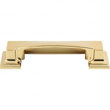 Atlas 339-FG - Sutton Place Cup Pull 3 Inch (c-c) French Gold