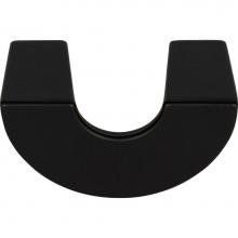 Atlas 353-BL - Roundabout Knob 1 1/4 Inch (c-c) Matte Black