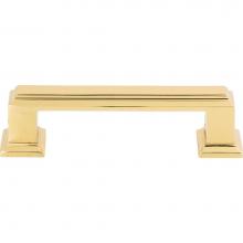 Atlas 291-FG - Sutton Place Pull 3 Inch (c-c) French Gold