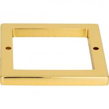 Atlas 394-FG - Tableau Square Base 2 1/2 Inch French Gold