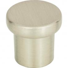 Atlas A911-BN - Chunky Round Knob Small 1 Inch Brushed Nickel
