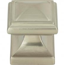 Atlas 370-BRN - Wadsworth Knob 1 1/4 Inch Brushed Nickel