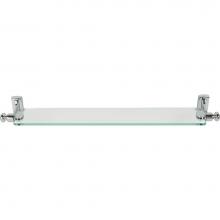 Atlas LGSF-CH - Legacy Bath Glass Shelf 24 Inch Polished Chrome