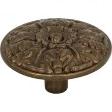 Atlas 138-BB - Hammered Medallion Knob 1 1/2 Inch Burnished Bronze