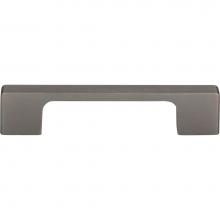 Atlas A836-SL - Thin Square Pull 3 3/4 Inch (c-c) Slate