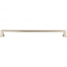 Atlas 337-BRN - Sutton Place Pull 11 5/16 Inch (c-c) Brushed Nickel