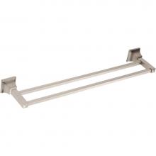 Atlas GRADTB600-BRN - Gratitude Bath Towel Bar 24 Inch Double Brushed Nickel