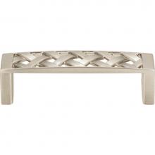 Atlas 310-BRN - Lattice Pull 3 Inch (c-c) Brushed Nickel