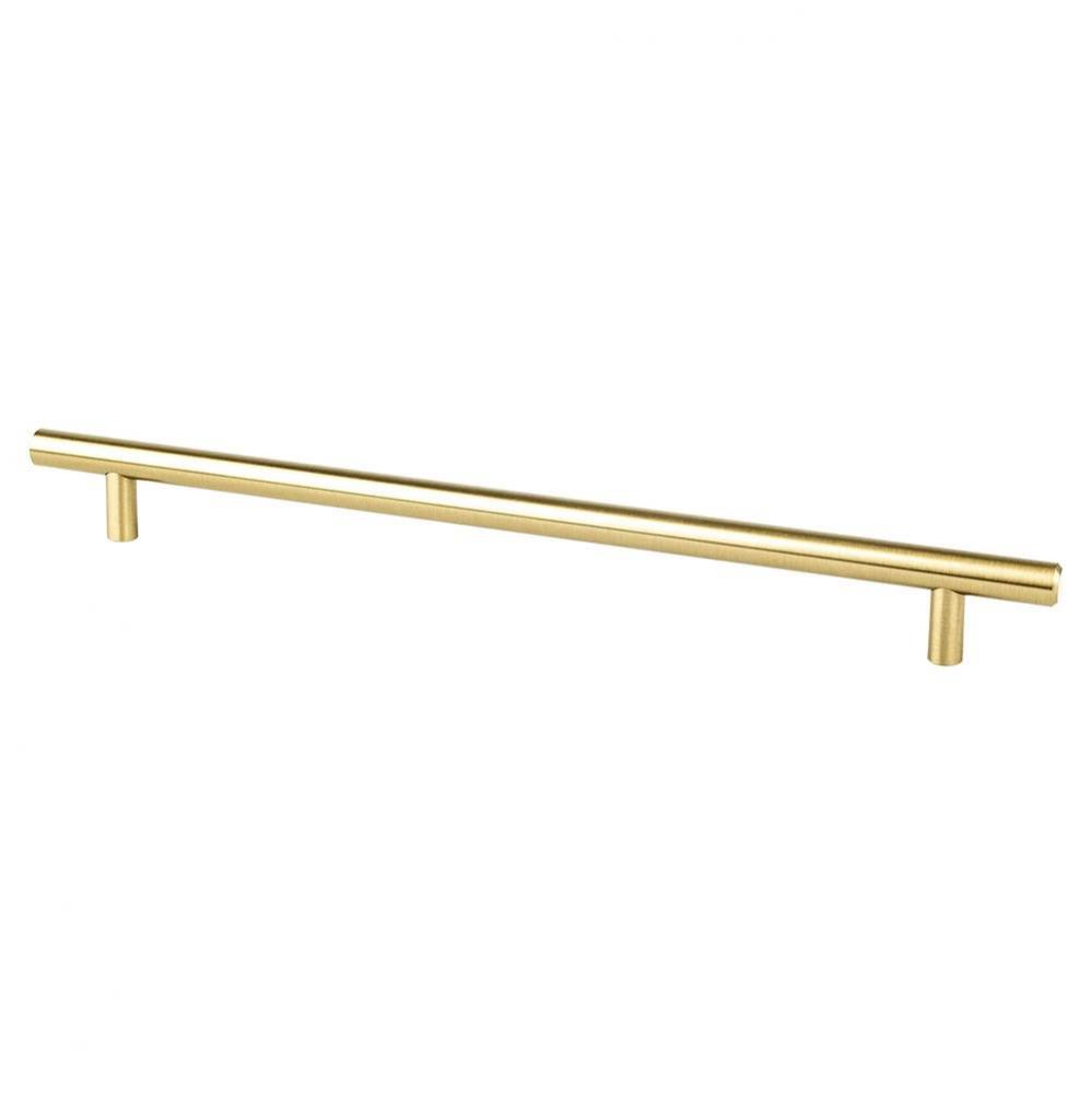 Tempo 256mm CC Modern Brushed Gold Bar Pull