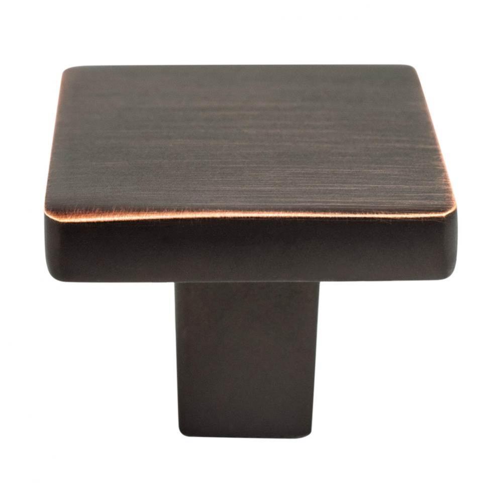 Contemporary Advantage One Verona Bronze Square Knob