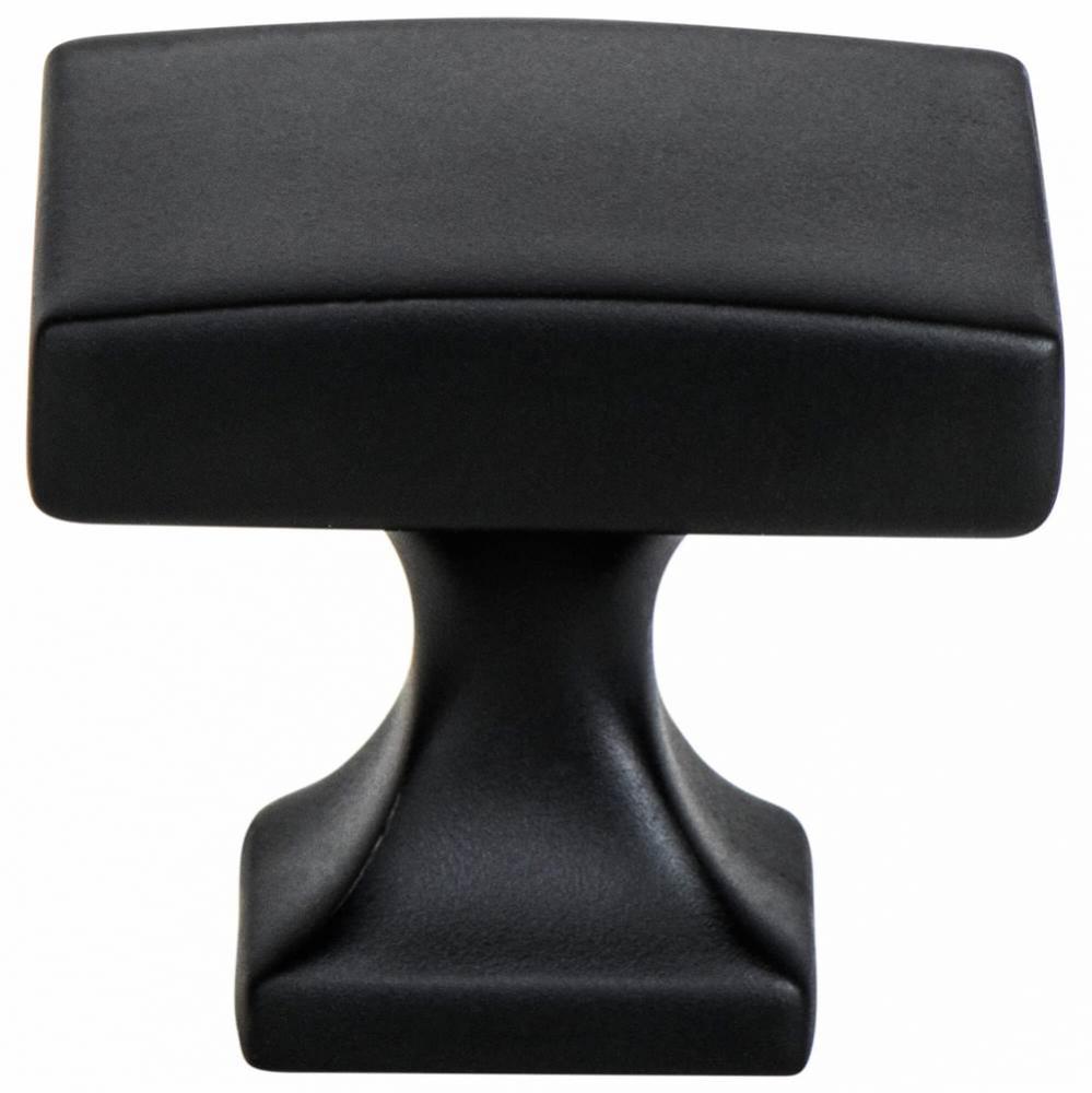 Century Edge Matte Black Knob