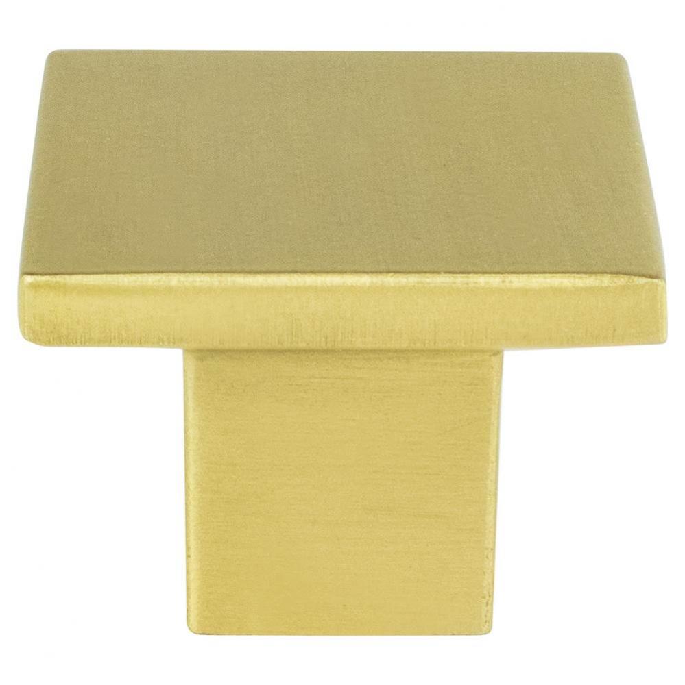 Elevate Small Satin Gold Knob