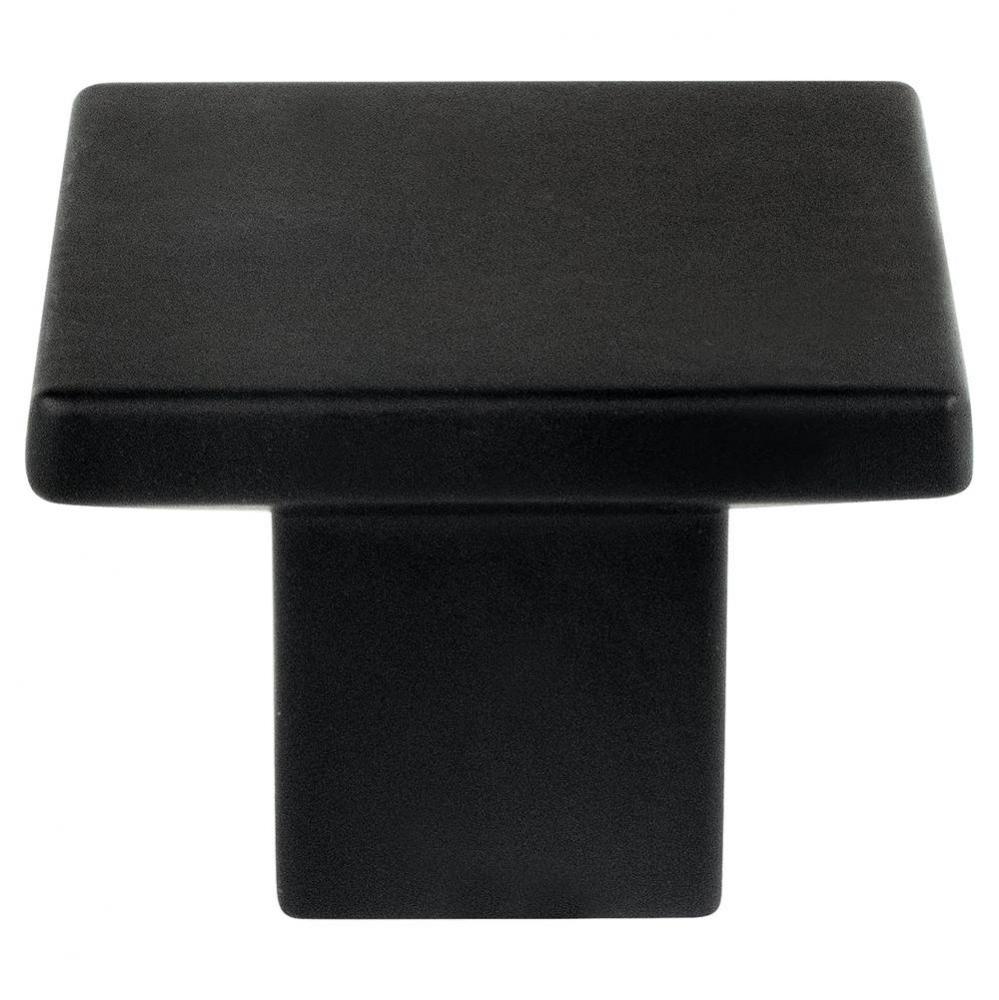 Elevate Small Matte Black Knob