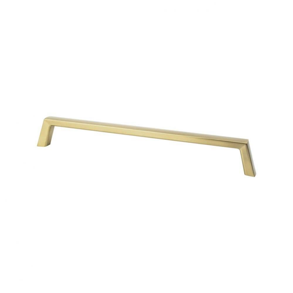 Brookridge 12in Modern Brushed Gold Appliance Pull