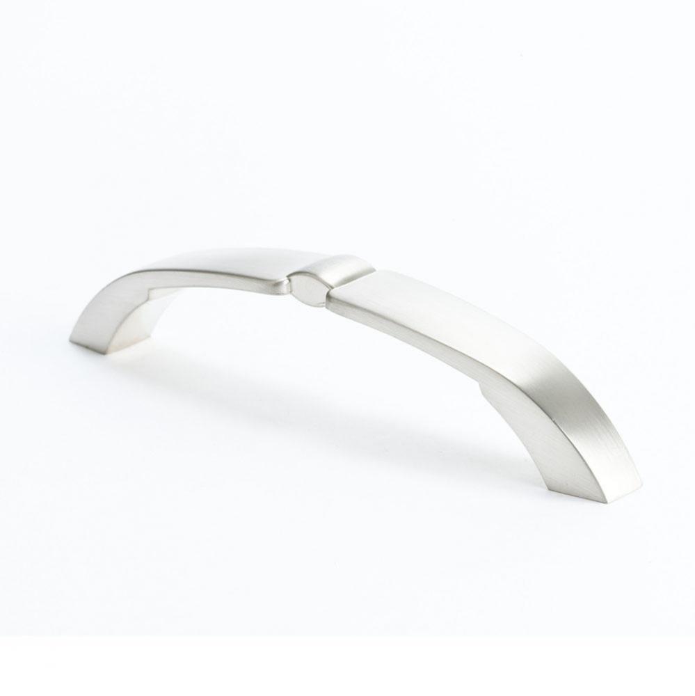 Euro Retro 128mm Brushed Nickel Pull