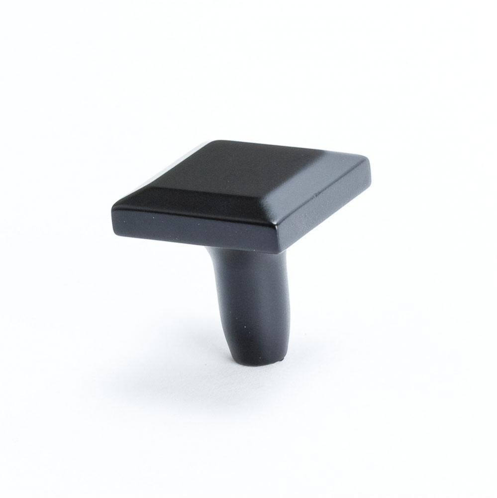 Metro Matte Black Knob