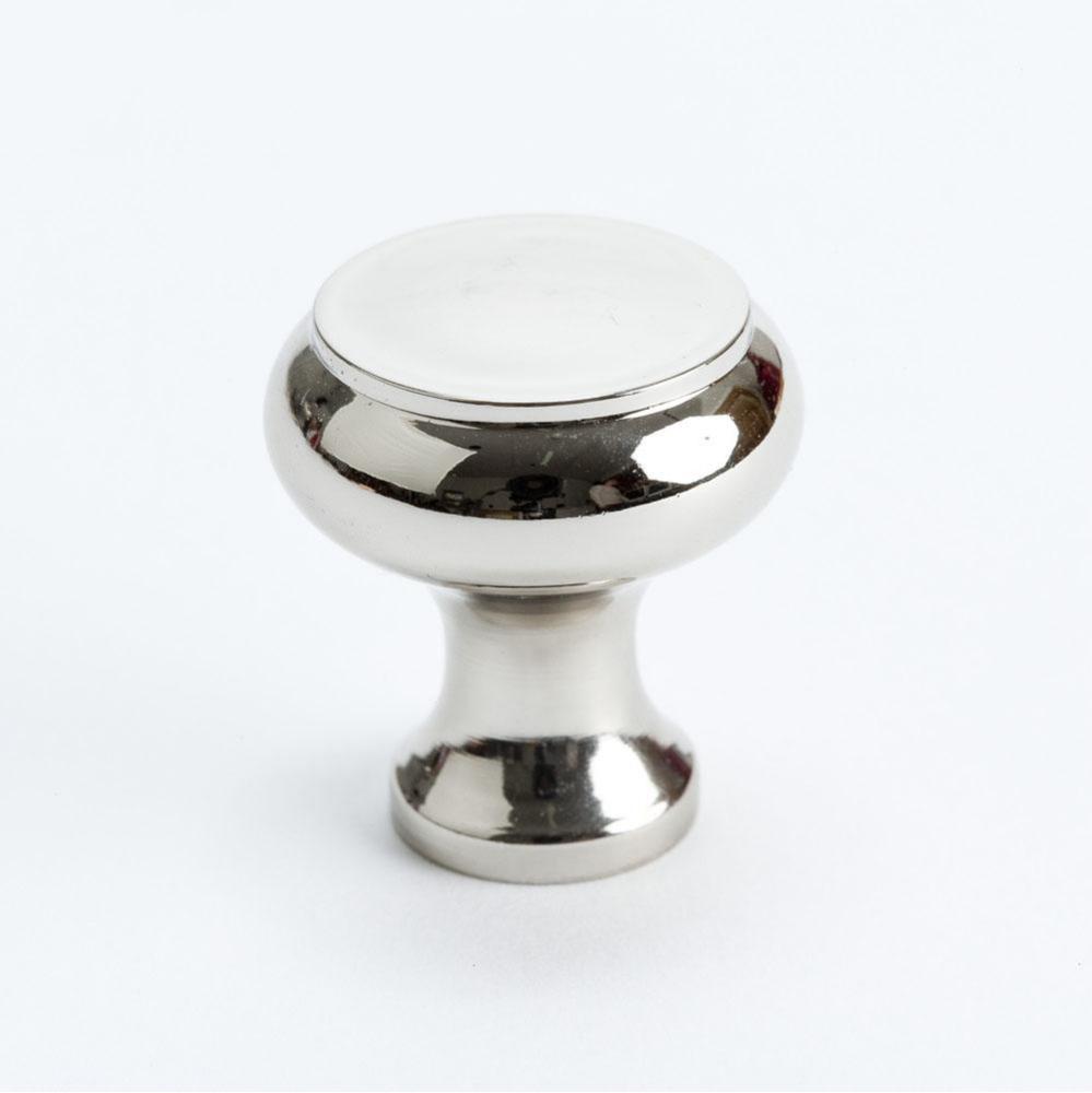 DG 10 Polished Nickel Knob