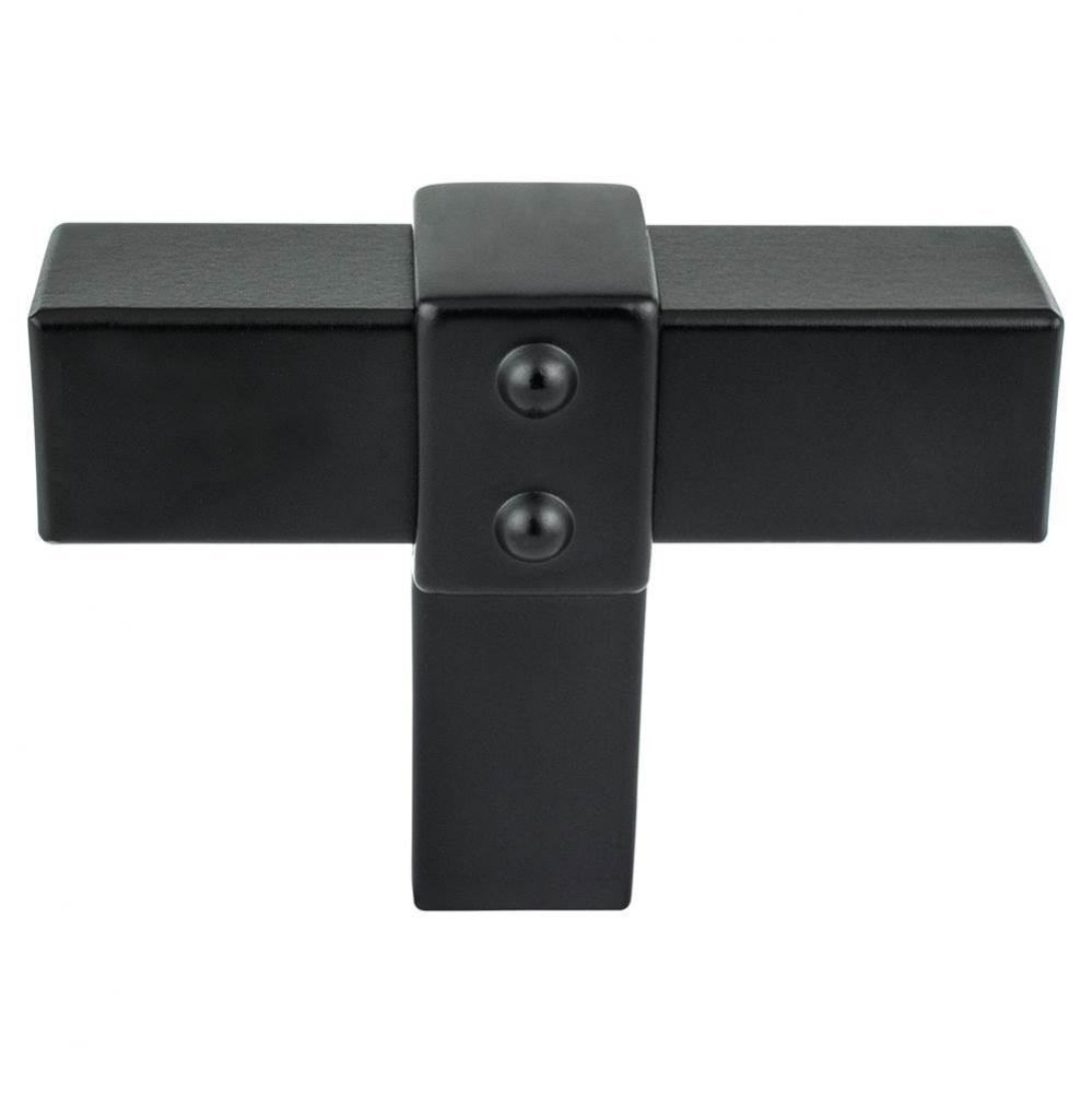 Rivet Rebel Matte Black Knob