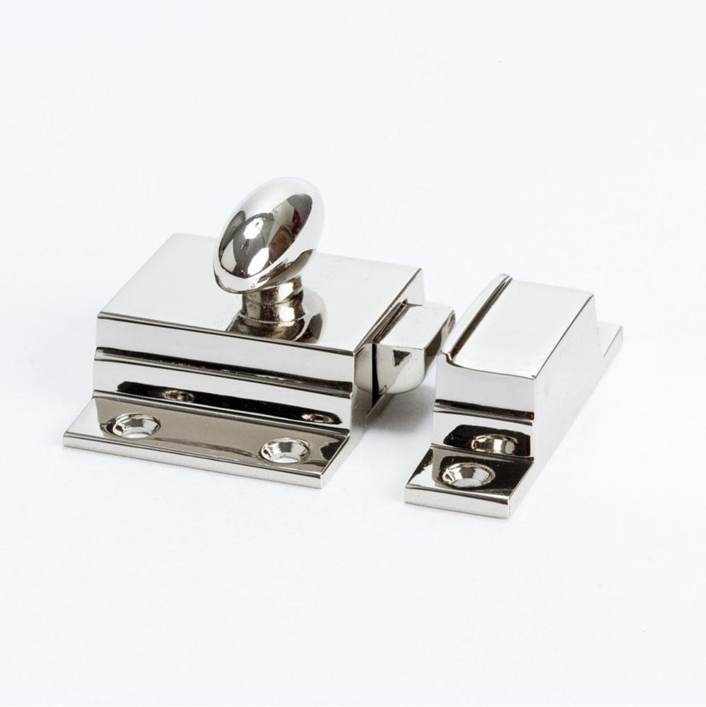 Polished Nickel Convertible Latch