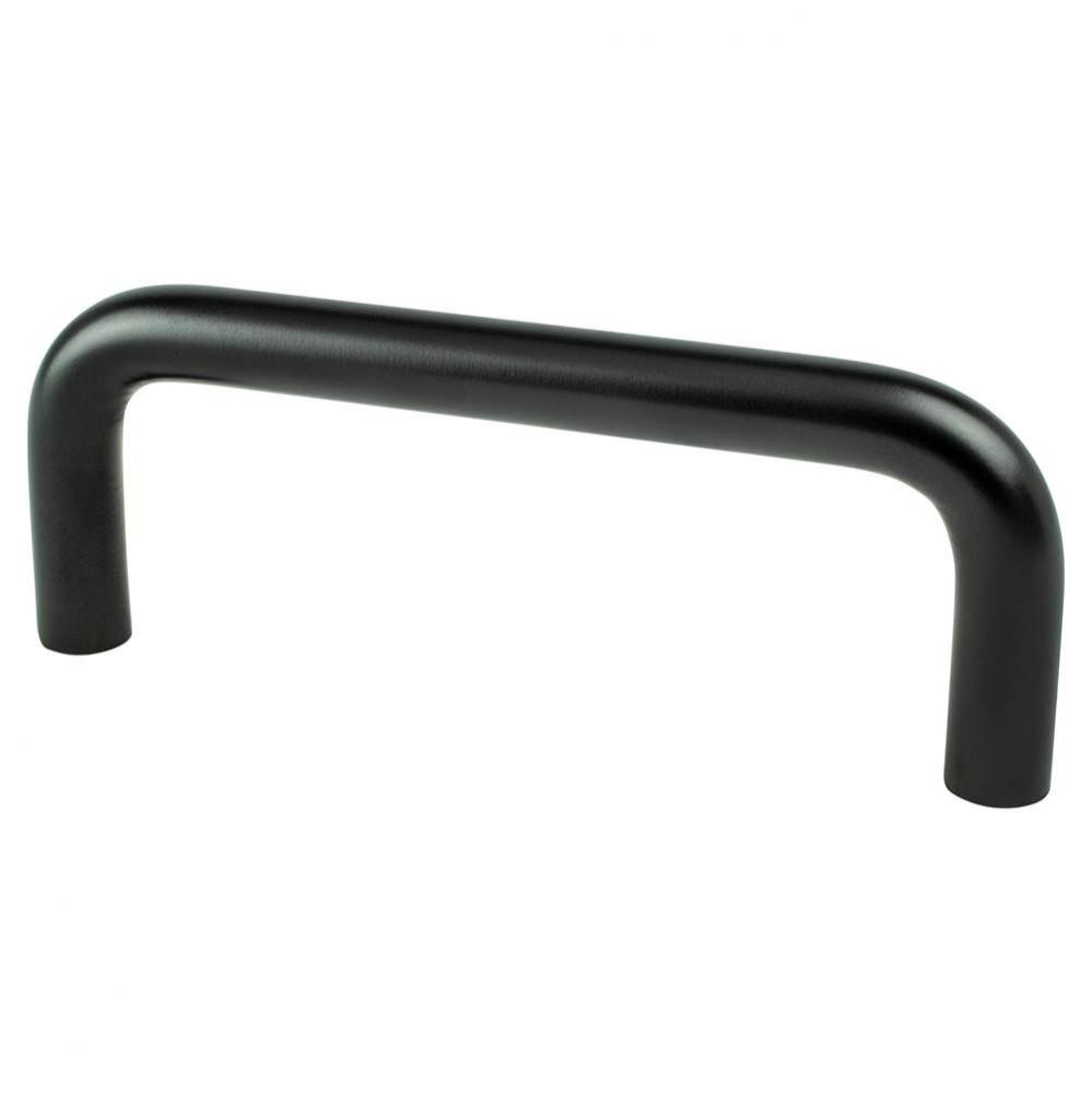 Advantage Wire Pulls 3 inch CC Matte Black Steel Pull