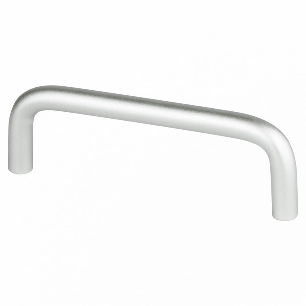 Zurich 3 1/2in Satin Aluminum Pull